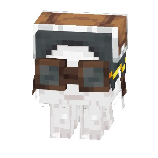 Gray Baby Happy Ghast