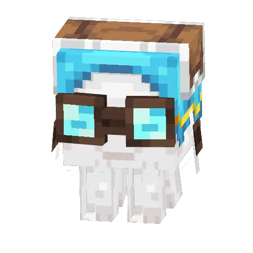 Light Blue Baby Happy Ghast
