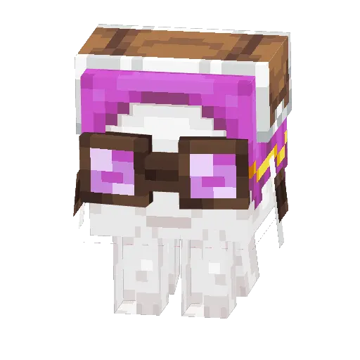 Magenta Baby Happy Ghast