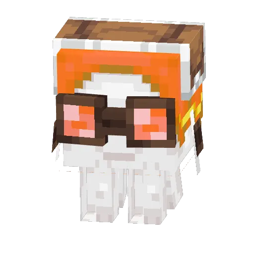 Orange Baby Happy Ghast